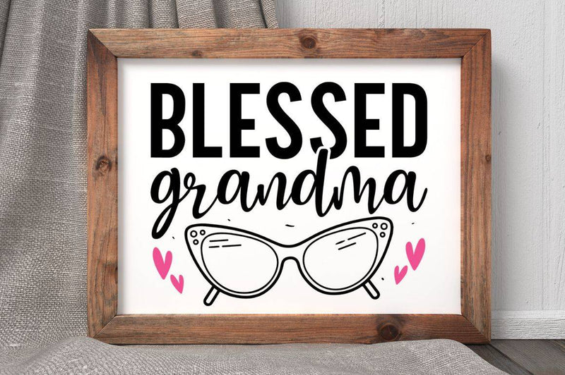 Blessed grandma SVG, Family SVG Design
