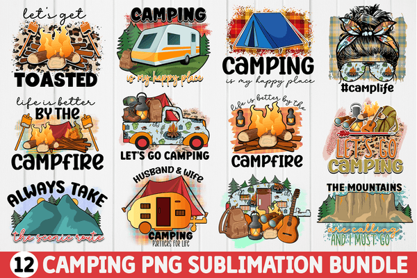 Camping Sublimation Bundle