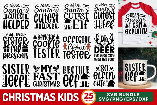 Christmas SVG designs Bundle