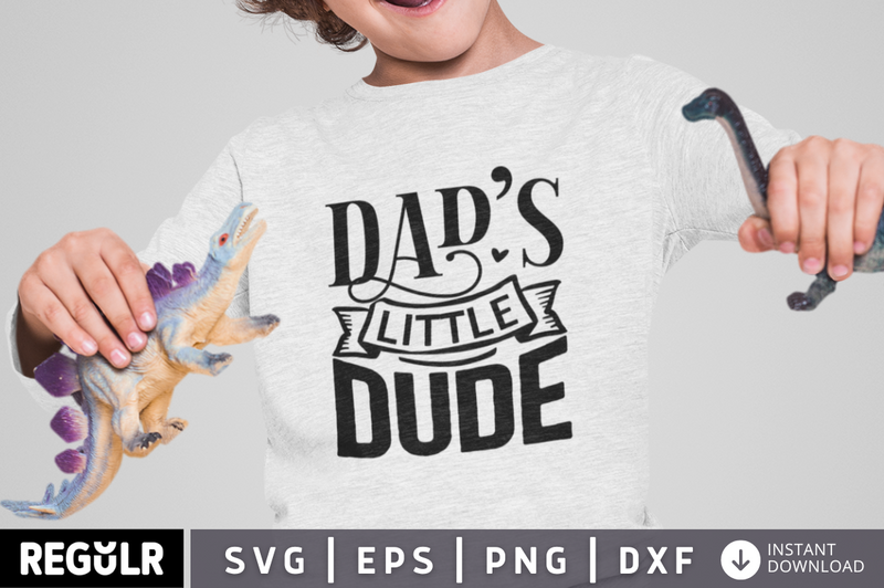 Dads little dude SVG
