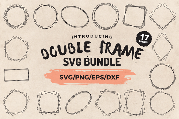 Double Frame SVG Bundle