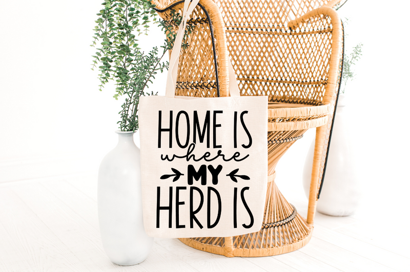Home is where my herd is SVG, Farm SVG Design