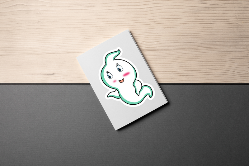 Cute Ghost Sticker Bundle
