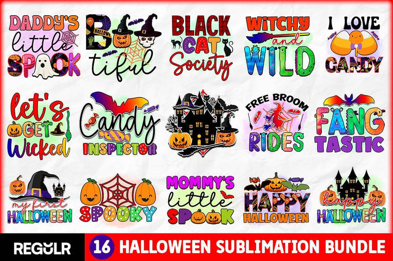 Halloween Sublimation design Bundle