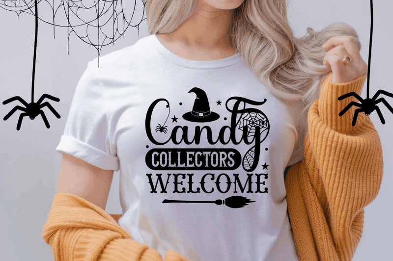 Candy collectors welcome  SVG, Halloween SVG Design