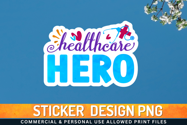 Healthcare hero Sticker PNG Design Downloads, PNG Transparent