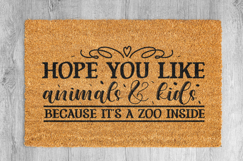 Hope you like animals SVG, Diy Doormat SVG Design
