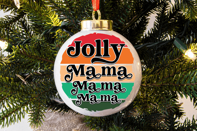 Jolly mama  PNG Sublimation, Christmas Sublimation Design