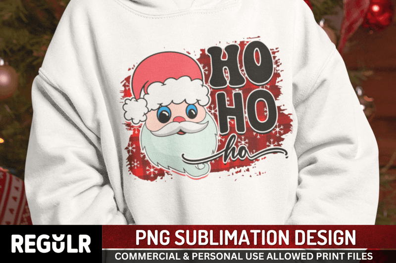 Ho ho ho Sublimation PNG, Christmas Sublimation Design