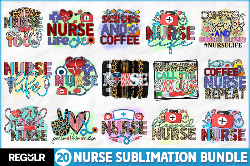 Nurse Sublimation Bundle