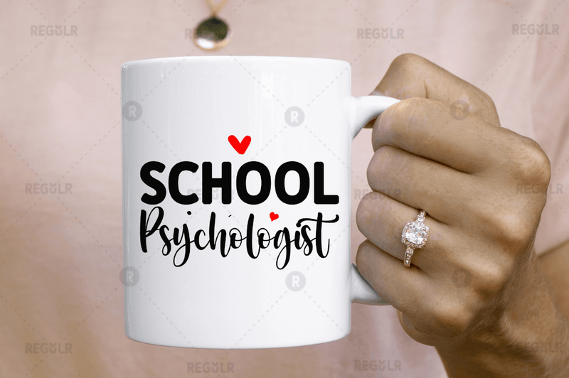 School Psychologist  SVG Cut File, Mental Health Quote