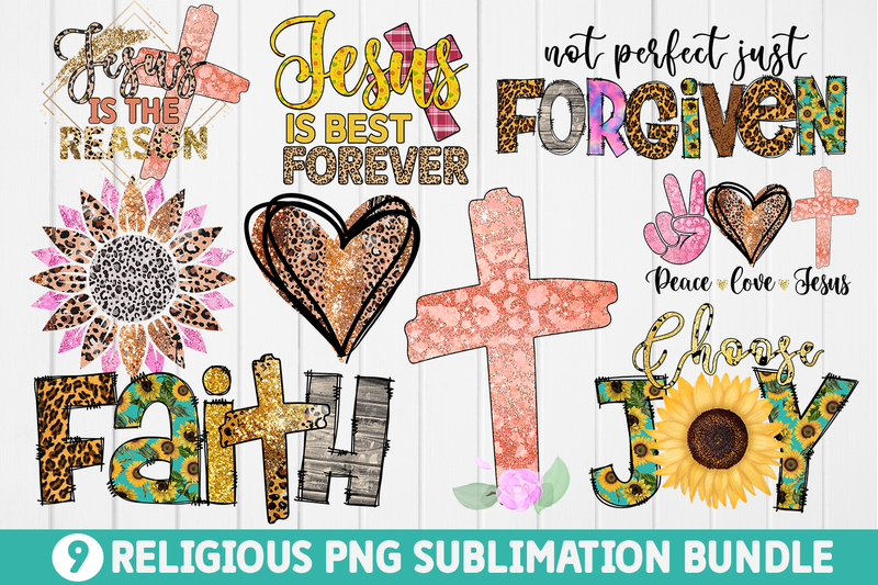 Religious png Sublimation Bundle