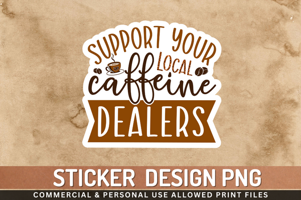 Support your local Sticker PNG Design Downloads, PNG Transparent