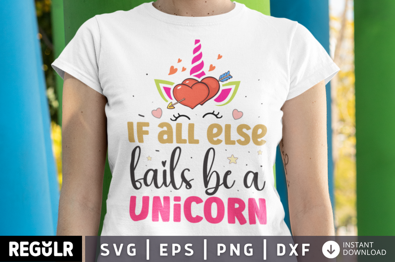 If all else fails be a unicorn SVG, Unicorn SVG Design