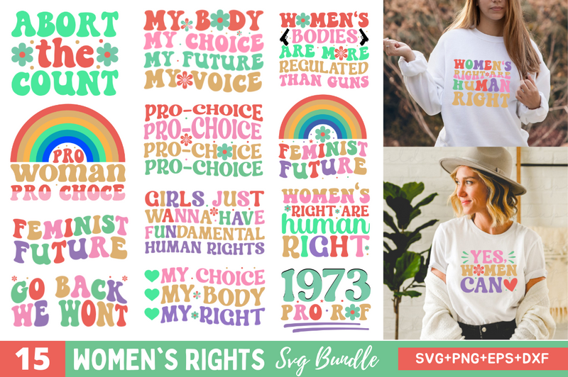 Women's Rights Svg Bundle