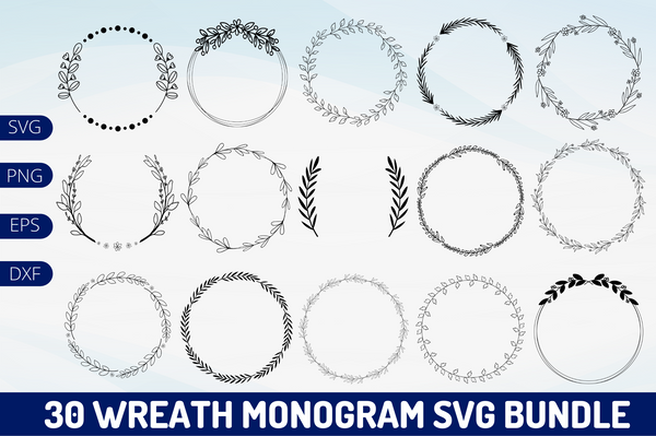 Wreath SVG Bundle
