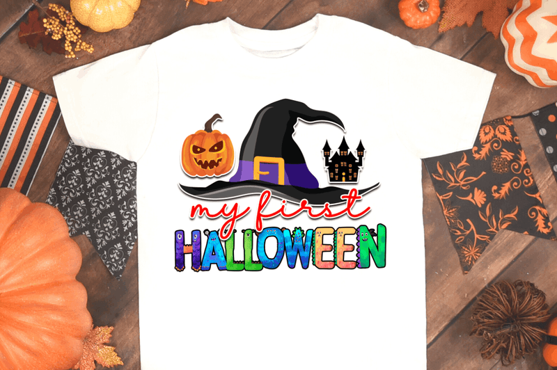My first Halloween Sublimation PNG design, Halloween  Sublimation Design