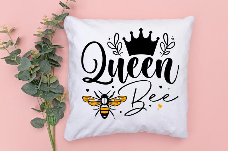Queen bee SVG, Bee SVG Design