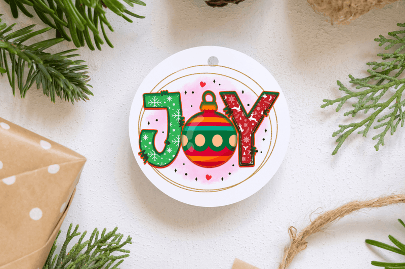Joy Sublimation PNG, Christmas Sublimation Design
