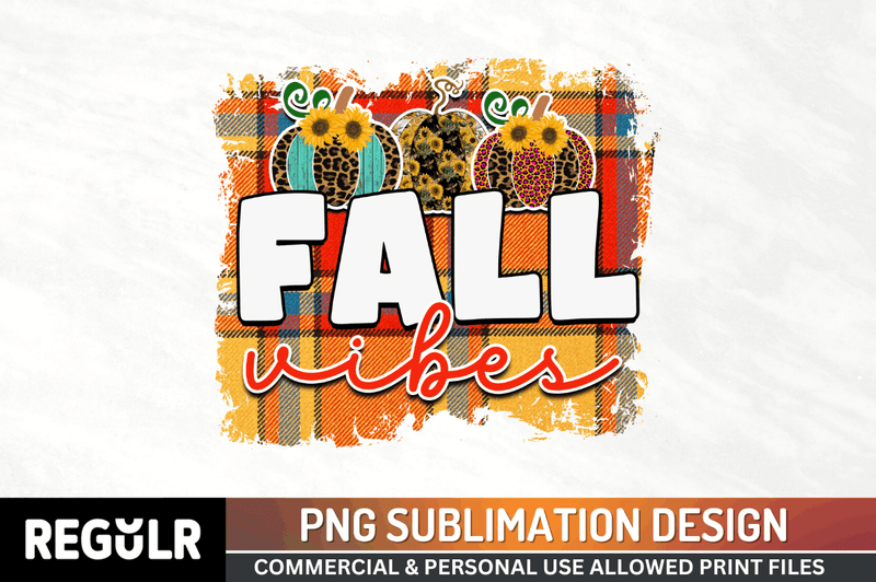 Fall vibes Sublimation PNG, Vintage Autumn quotes Sublimation Design