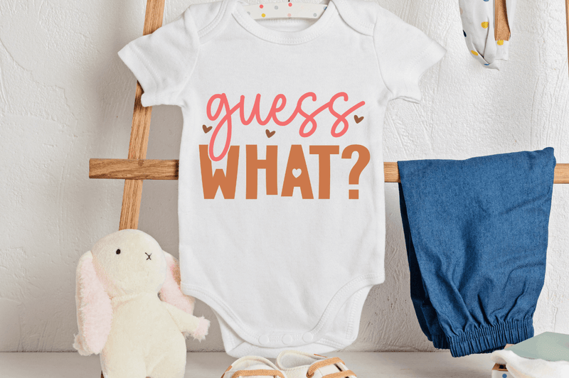 Guess what  SVG, Boho Baby SVG Design