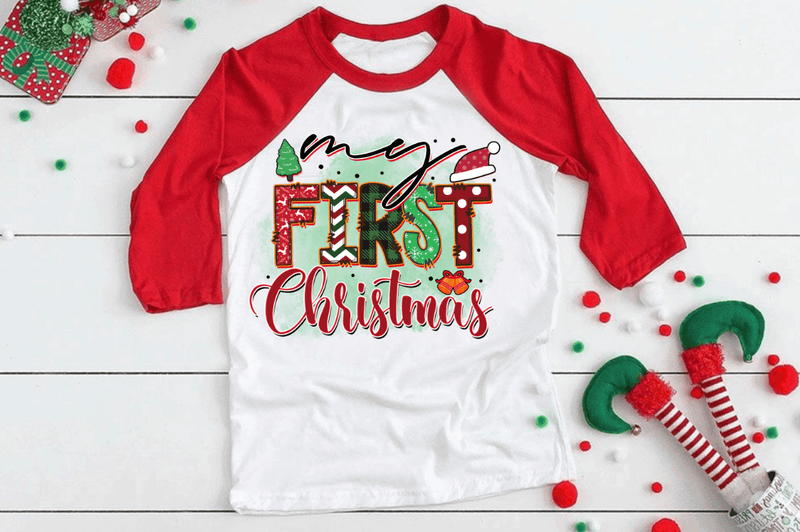 My first Christmas Sublimation PNG, Christmas Sublimation Design