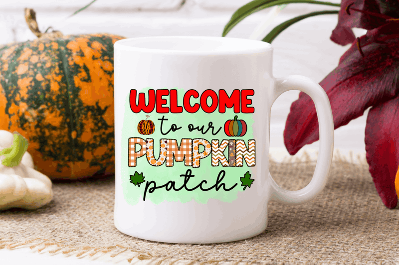welcome to our pumpkin patch Sublimation PNG, Pumpkin Sublimation Design