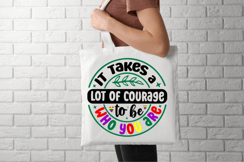 It takes a lot of courage SVG, Gay SVG Design